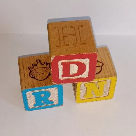 ๐ฏ 10 for $12 / Vintage Toy Wooden Blocks - Picture 7 of 7